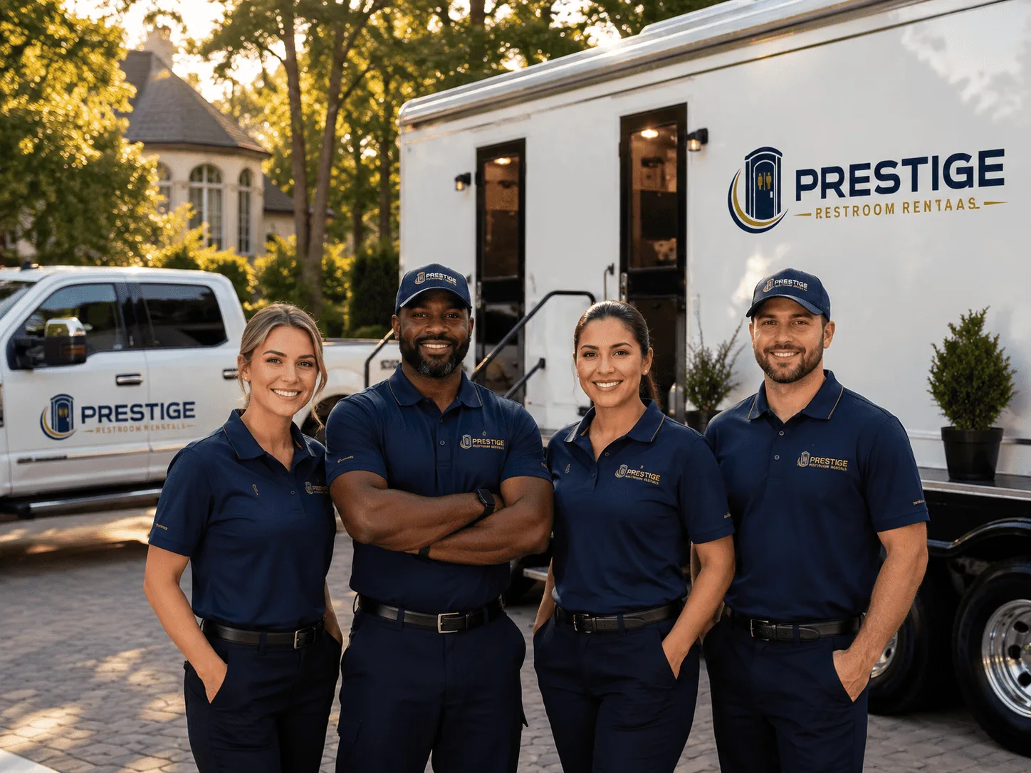 Trusted Luxury Portable Restrooms company in Canton, OH